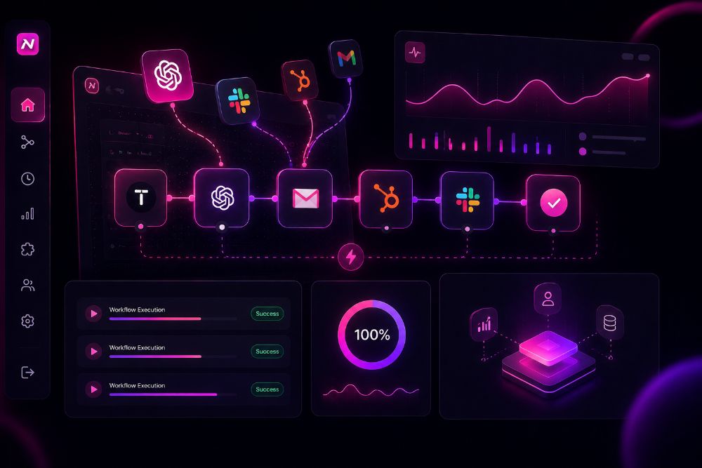 AI Automation Dashboard Preview